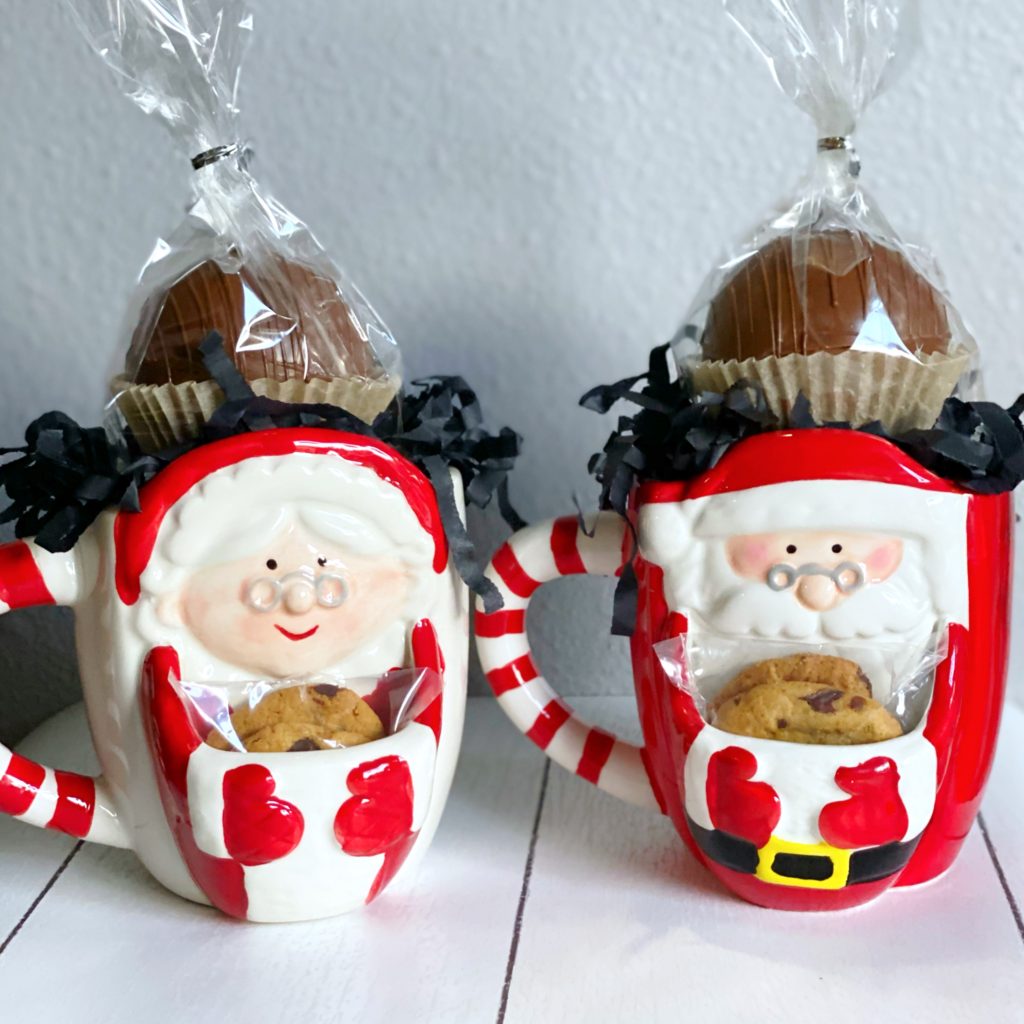 hot chocolate bomb with mug